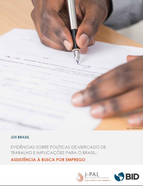 Capa de Evidências sobre políticas de mercado de trabalho e implicações para o Brasil: Assistência à busca por emprego