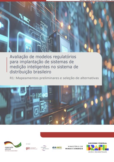 Capa de Avaliação dos modelos regulatórios para a implementação de medidores inteligentes no sistema de distribuição brasileiro